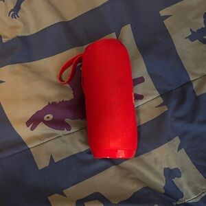 Portable Red Bluetooth Speaker